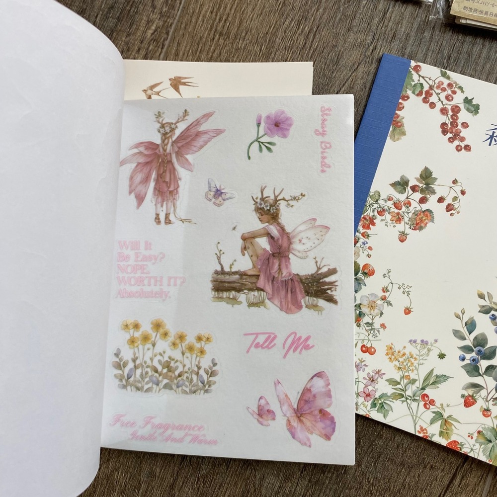 Forest Ventures & Planner Routine Sticker Ephemera Bundle Scrapbook Set 10+ Pcs - Picture 5 of 8